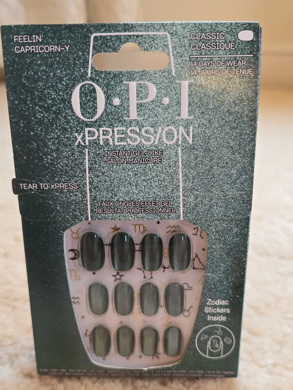 OPI xPRESS/ON Press-On Nails in Feelin' Capricorn-y - NEW